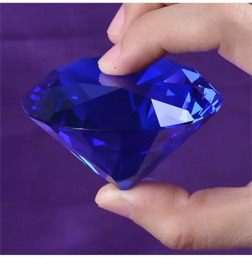 Premium Artificial Blue Diamond
